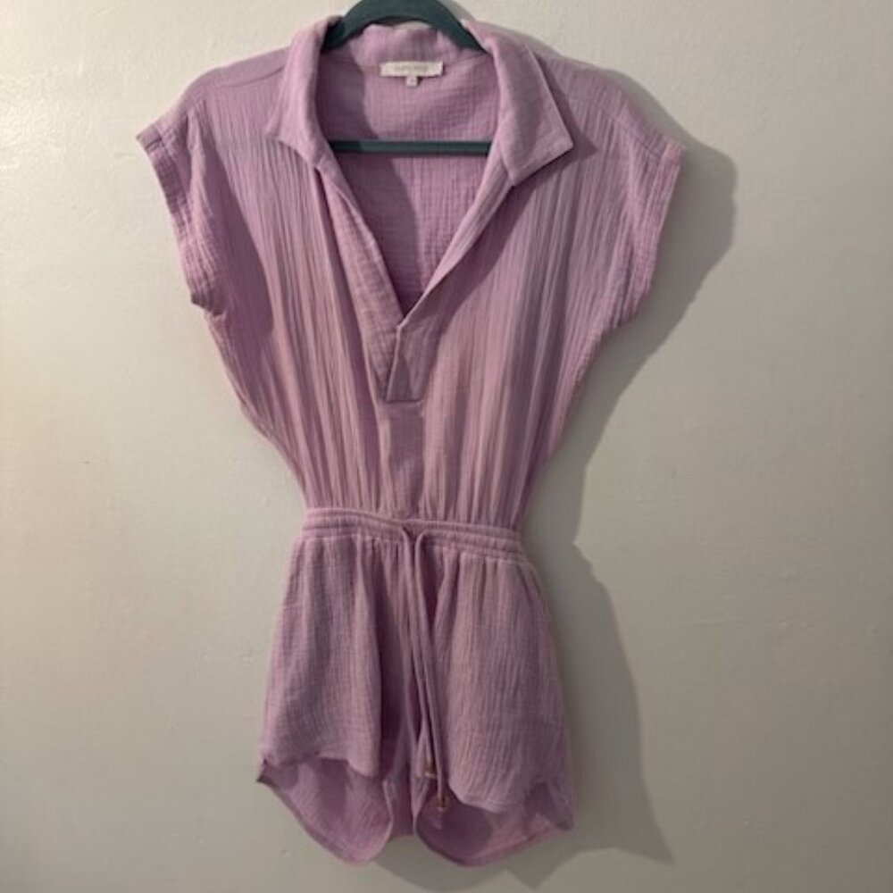 OLIVACEOUS Lilac Romper